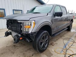 Salvage cars for sale at Pekin, IL auction: 2021 Ford F150 Supercrew
