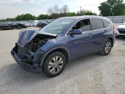 Salvage cars for sale at San Antonio, TX auction: 2013 Honda CR-V EXL