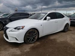 Salvage cars for sale from Copart Chicago Heights, IL: 2016 Lexus IS 300