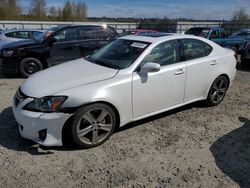 Salvage cars for sale from Copart Arlington, WA: 2013 Lexus IS 250