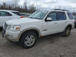 Ford salvage cars for sale: 2008 Ford Explorer Eddie Bauer