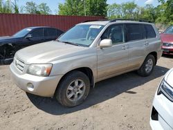 Salvage cars for sale at Baltimore, MD auction: 2005 Toyota Highlander Limited