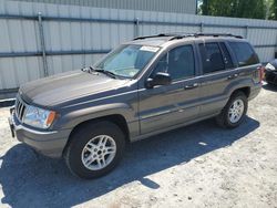 Salvage cars for sale from Copart Gastonia, NC: 2000 Jeep Grand Cherokee Laredo