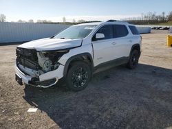 Salvage cars for sale at Mcfarland, WI auction: 2019 GMC Acadia SLT-1