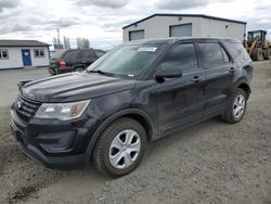 Salvage cars for sale at Airway Heights, WA auction: 2016 Ford Explorer Police Interceptor