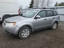 Salvage cars for sale at Bowmanville, ON auction: 2010 Subaru Forester XS