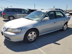 Honda Accord EX Vehiculos salvage en venta: 2002 Honda Accord EX