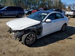 Salvage cars for sale from Copart North Billerica, MA: 2015 Mercedes-Benz C 300 4matic
