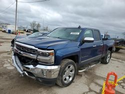 Salvage cars for sale from Copart Pekin, IL: 2017 Chevrolet Silverado K1500 LTZ