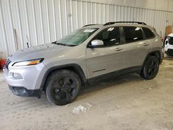 Salvage cars for sale at Franklin, WI auction: 2016 Jeep Cherokee Limited