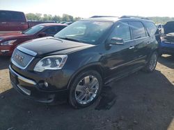 Salvage cars for sale from Copart Cahokia Heights, IL: 2011 GMC Acadia Denali