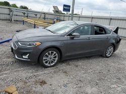 Salvage cars for sale at Hueytown, AL auction: 2020 Ford Fusion Titanium