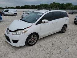 Salvage cars for sale from Copart New Braunfels, TX: 2010 Mazda 5