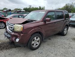 Honda Pilot salvage cars for sale: 2011 Honda Pilot EX