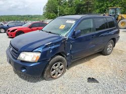 Salvage cars for sale at Concord, NC auction: 2004 Toyota Highlander Base