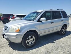 Salvage cars for sale at Antelope, CA auction: 2004 Honda Pilot EXL