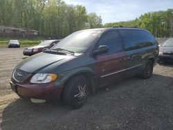 Salvage cars for sale from Copart Finksburg, MD: 2001 Chrysler Town & Country LXI