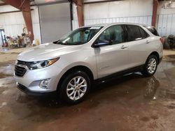 Salvage cars for sale at Lansing, MI auction: 2019 Chevrolet Equinox LS