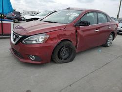 Vehiculos salvage en venta de Copart Grand Prairie, TX: 2017 Nissan Sentra S