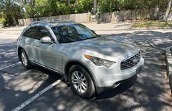 Infiniti FX35 salvage cars for sale: 2010 Infiniti FX35