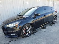 Salvage cars for sale from Copart Fresno, CA: 2017 Ford Focus ST