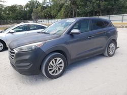 Salvage cars for sale from Copart Fort Pierce, FL: 2018 Hyundai Tucson SE