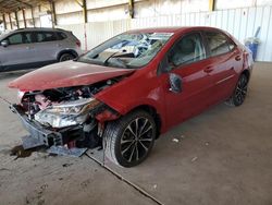 Toyota Corolla salvage cars for sale: 2017 Toyota Corolla L