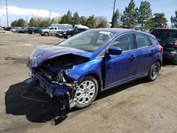 Vehiculos salvage en venta de Copart Denver, CO: 2012 Ford Focus SE