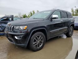 Salvage cars for sale at Bridgeton, MO auction: 2017 Jeep Grand Cherokee Limited