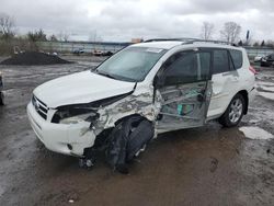 Salvage cars for sale at Columbia Station, OH auction: 2008 Toyota Rav4 Limited