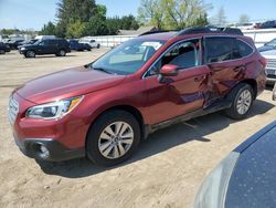 Salvage cars for sale at Finksburg, MD auction: 2017 Subaru Outback 2.5I Premium