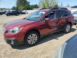 Subaru Vehiculos salvage en venta: 2017 Subaru Outback 2.5I Premium