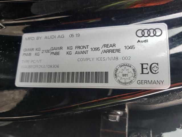 2019 Audi A3 Premium