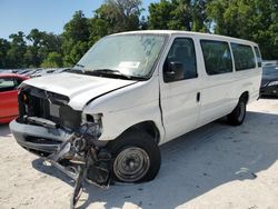 Salvage trucks for sale at Ocala, FL auction: 2012 Ford Econoline E350 Super Duty Wagon
