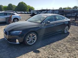 Salvage cars for sale from Copart Mocksville, NC: 2022 Audi A5 Premium 40