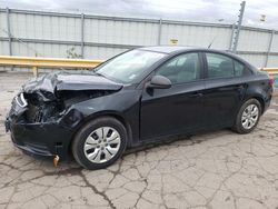 Salvage cars for sale at Dyer, IN auction: 2013 Chevrolet Cruze LS