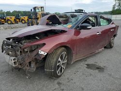 Salvage cars for sale from Copart Dunn, NC: 2017 Nissan Maxima 3.5S