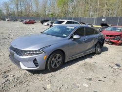 Salvage cars for sale at Waldorf, MD auction: 2021 KIA K5 LXS