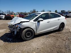 Salvage cars for sale from Copart Central Square, NY: 2017 Chevrolet Cruze LS
