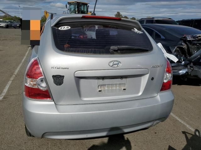 2010 Hyundai Accent Blue