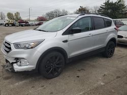 Salvage cars for sale at Moraine, OH auction: 2019 Ford Escape SE