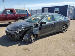 Honda Accord LX salvage cars for sale: 2017 Honda Accord LX