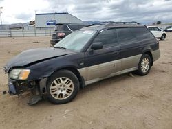 Salvage cars for sale from Copart Colorado Springs, CO: 2002 Subaru Legacy Outback H6 3.0 VDC