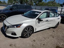 Nissan Altima Platinum salvage cars for sale: 2020 Nissan Altima Platinum