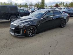 Salvage cars for sale at Woodburn, OR auction: 2016 Cadillac CTS-V