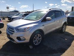 Salvage cars for sale from Copart Chicago Heights, IL: 2018 Ford Escape SEL