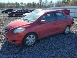 Salvage cars for sale at Windham, ME auction: 2008 Toyota Yaris