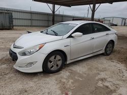Salvage cars for sale at Temple, TX auction: 2012 Hyundai Sonata Hybrid