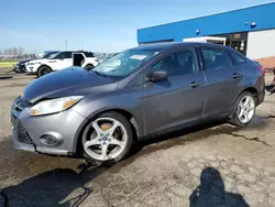Salvage cars for sale at Woodhaven, MI auction: 2013 Ford Focus S