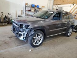 Salvage cars for sale at Ham Lake, MN auction: 2016 Jeep Grand Cherokee Summit